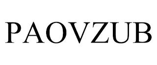 PAOVZUB trademark