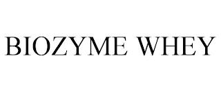 BIOZYME WHEY trademark