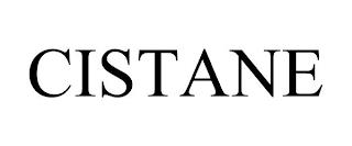 CISTANE trademark