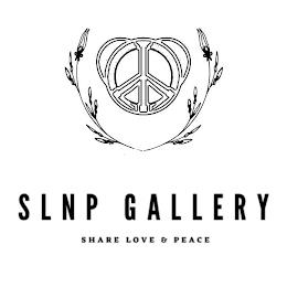 SLNP GALLERY SHARE LOVE & PEACE trademark