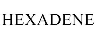 HEXADENE trademark