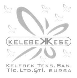 KELEBEK KESE KELEBEK TEKS. SAN. TIC. LTD. STI. BURSA trademark