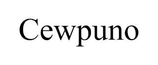 CEWPUNO trademark