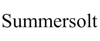 SUMMERSOLT trademark