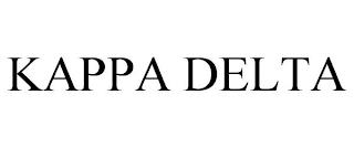 KAPPA DELTA trademark