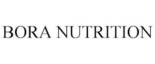 BORA NUTRITION trademark