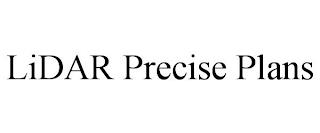 LIDAR PRECISE PLANS trademark