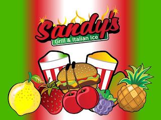 SANDY'S GRILL & ITALIAN ICE trademark