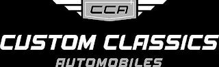 CCA CUSTOM CLASSICS AUTOMOBILES trademark