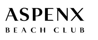 ASPENX BEACH CLUB trademark