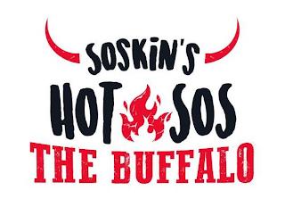 SOSKIN'S HOT SOS THE BUFFALO trademark