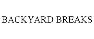 BACKYARD BREAKS trademark