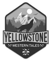 YELLOWSTONE WESTERN TALES X trademark