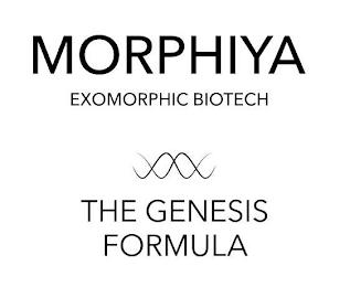 MORPHIYA EXOMORPHIC BIOTECH THE GENESIS FORMULA trademark