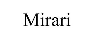 MIRARI trademark