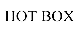 HOT BOX trademark