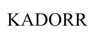 KADORR trademark