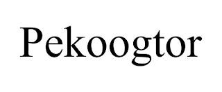 PEKOOGTOR trademark