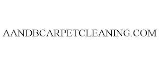 AANDBCARPETCLEANING.COM trademark