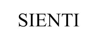 SIENTI trademark