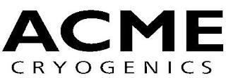 ACME CRYOGENICS trademark