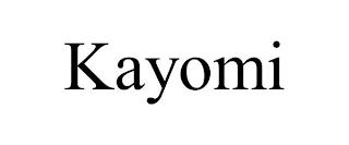 KAYOMI trademark