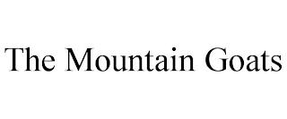 THE MOUNTAIN GOATS trademark