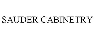 SAUDER CABINETRY trademark