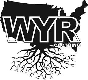 WYR CLOTHING trademark