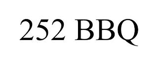 252 BBQ trademark