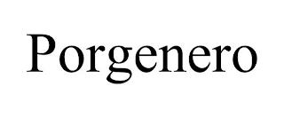 PORGENERO trademark