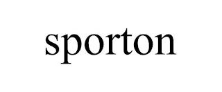 SPORTON trademark