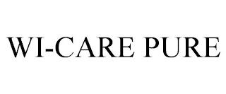 WI-CARE PURE trademark