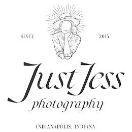 SINCE 2015 JUSTJESS PHOTOGRAPHY INDIANAPOLIS, INDIANA trademark