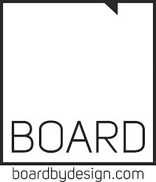 BOARD BOARD BY DESIGN trademark