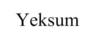 YEKSUM trademark