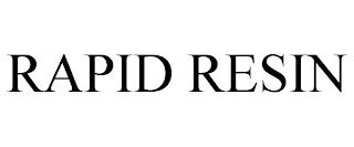 RAPID RESIN trademark