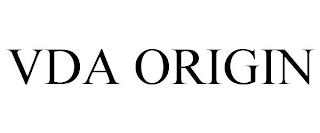 VDA ORIGIN trademark