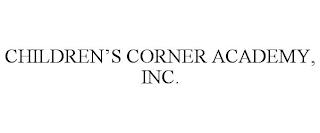 CHILDREN'S CORNER ACADEMY, INC. trademark