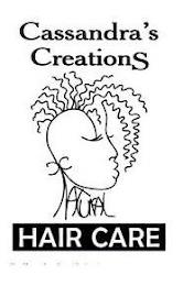 CASSANDRA'S CREATIONS CC NATURAL HAIR CARERE trademark