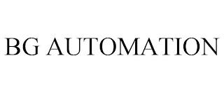 BG AUTOMATION trademark