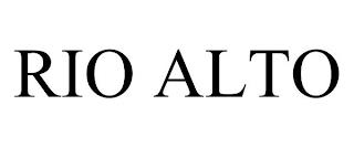 RIO ALTO trademark