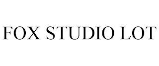 FOX STUDIO LOT trademark