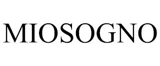 MIOSOGNO trademark