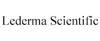 LEDERMA SCIENTIFIC trademark