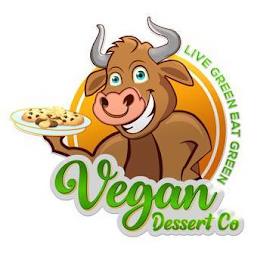 LIVE GREEN EAT GREEN VEGAN DESSERT CO. trademark