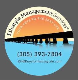 LIFESTYLE MANAGEMENT SERVICES YOUR KEYS TO THE EASY LIFE (305) 393- 7804 RH@KEYSTOTHEEASYLIFE.COM trademark