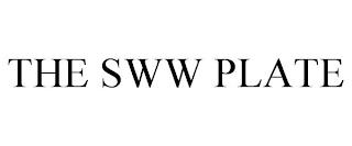 THE SWW PLATE trademark