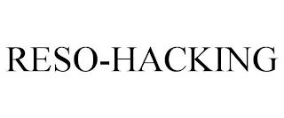 RESO-HACKING trademark