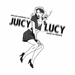 JUICY LUCY EST. LOS ANGELES, CA MADE IN FRANCE trademark